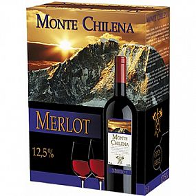 MONTE CHILENA MERLOT BiB 3 l