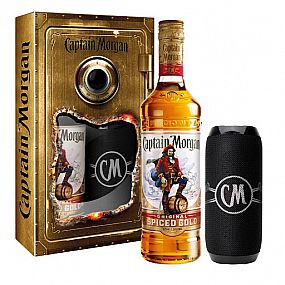 CAPTAIN MORGAN SPICED 35% 0,7L (dárkové balení reproduktor)