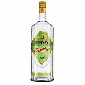 Dynybyl Borovička 37,5% 1 l (holá láhev)