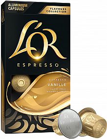 L'OR Espresso Vanille Hliníkové Kapsle do Nespresso 10 ks