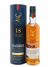 GLENFIDDICH 18y 40% 0,7L (tuba)