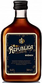 Božkov Republica Exclusive 38% 0,2 l (holá láhev)