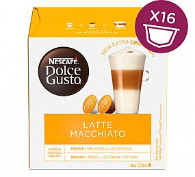 NESCAFÉ DOLCE GUSTO LATTE MACCHIATO KÁVOVÉ KAPSLE 16ks