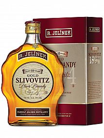 R. JELÍNEK SLIVOVICE KOSHER ZLATÁ  10y 50% 0,7L (karton)