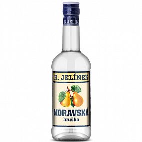 MORAVSKÁ HRUŠKA 40% 0,5L (holá láhev)