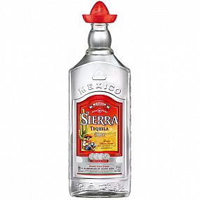 TEQUILA SIERRA SILVER 38% 1L (holá láhev)