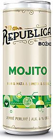 Republica Mojito Rum Máta Limetka Soda 6% 0,25 ml (plech)