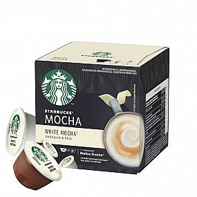 Starbucks White Mocha by NESCAFE DOLCE GUSTO Kávové kapsle 12 kapslí