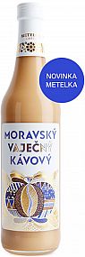 Metelka Moravský Vaječný Kávový 14% 0,5 l (holá láhev)