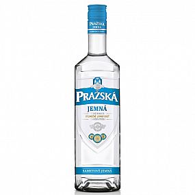 PRAŽSKÁ VODKA JEMNÁ 30% 0,5L (holá láhev)