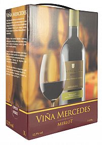 MERCEDES MERLOT 3L BAG IN BOX