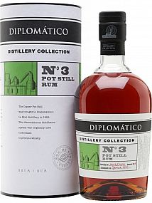 Diplomático Distillery Collection No.3 POT STILL Rum 47% 0,7 l (tuba)