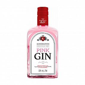 KENSINGTON DRY GIN PINK 37,5% 0,7L (holá láhev)