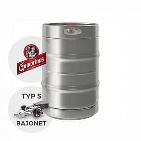 Gambrinus Nepasterizovaná 10, sud 50l