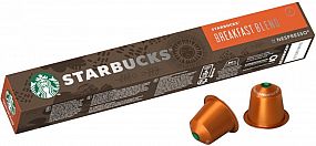 Starbucks Breakfast Blend by NESPRESSO 10 ks