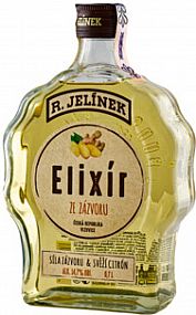 Rudolf Jelínek Elixír e zázvoru 14,7% 0,7 l (holá láhev)