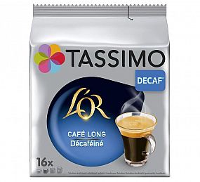 Tassimo L'or Lungo Decaf Bezkofeinová káva 16 kusů