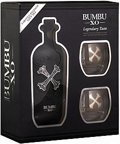 Bumbu XO 18y 40% 0,7 l (dárkové balení 2 sklenice)