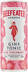 Beefeater Pink & Tonic 4,9% 0,25 l (plech)