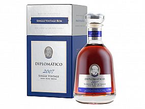 DIPLOMATICO SINGLE VINTAGE 2007 43% 0,7L (karton)