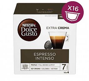 NESCAFÉ DOLCE GUSTO ESPRESSO INTENSO KÁVOVÉ KAPSLE 16ks