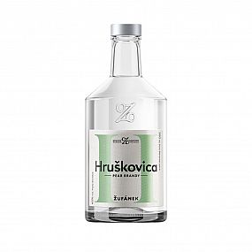 ŽUFÁNEK LIHOVAR HRUŠKOVICA 45% 0,5L (holá láhev)