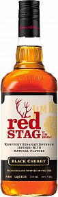 JIM BEAM RED STAG BLACK CHERRY 32,5% 0,7L (holá láhev)