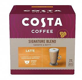 COSTA COFFEE SIGNATURE BLEND LATTE 8 PORCÍ