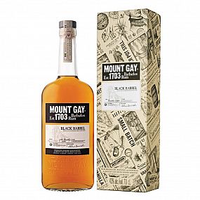 MOUNT GAY 1703 BLACK BARREL 43% 1L (karton)