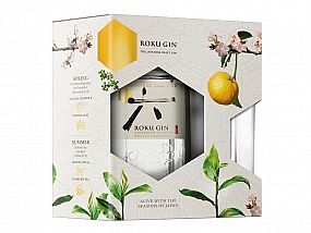 ROKU GIN 43% 0,7L (long sklenice)