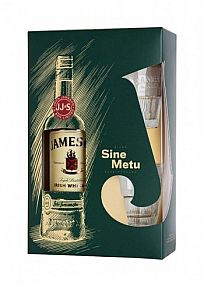 JAMESON IRSKÁ WHISKEY 40% 0,7L (dárkové balení 2 sklenice)