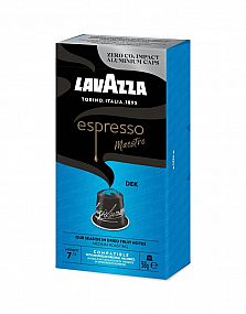 Lavazza Kapsle pro Nespresso espresso Maestro DEK bez kofeinu 10 ks