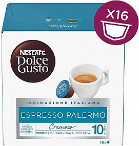 Nescafé Dolce Gusto Espresso Palermo kapslová káva 16 ks