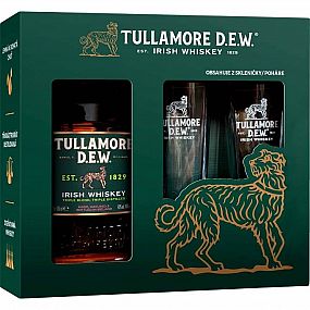 Tullamore Dew 40% 0,7 l (dárkové balení 2 sklenice)